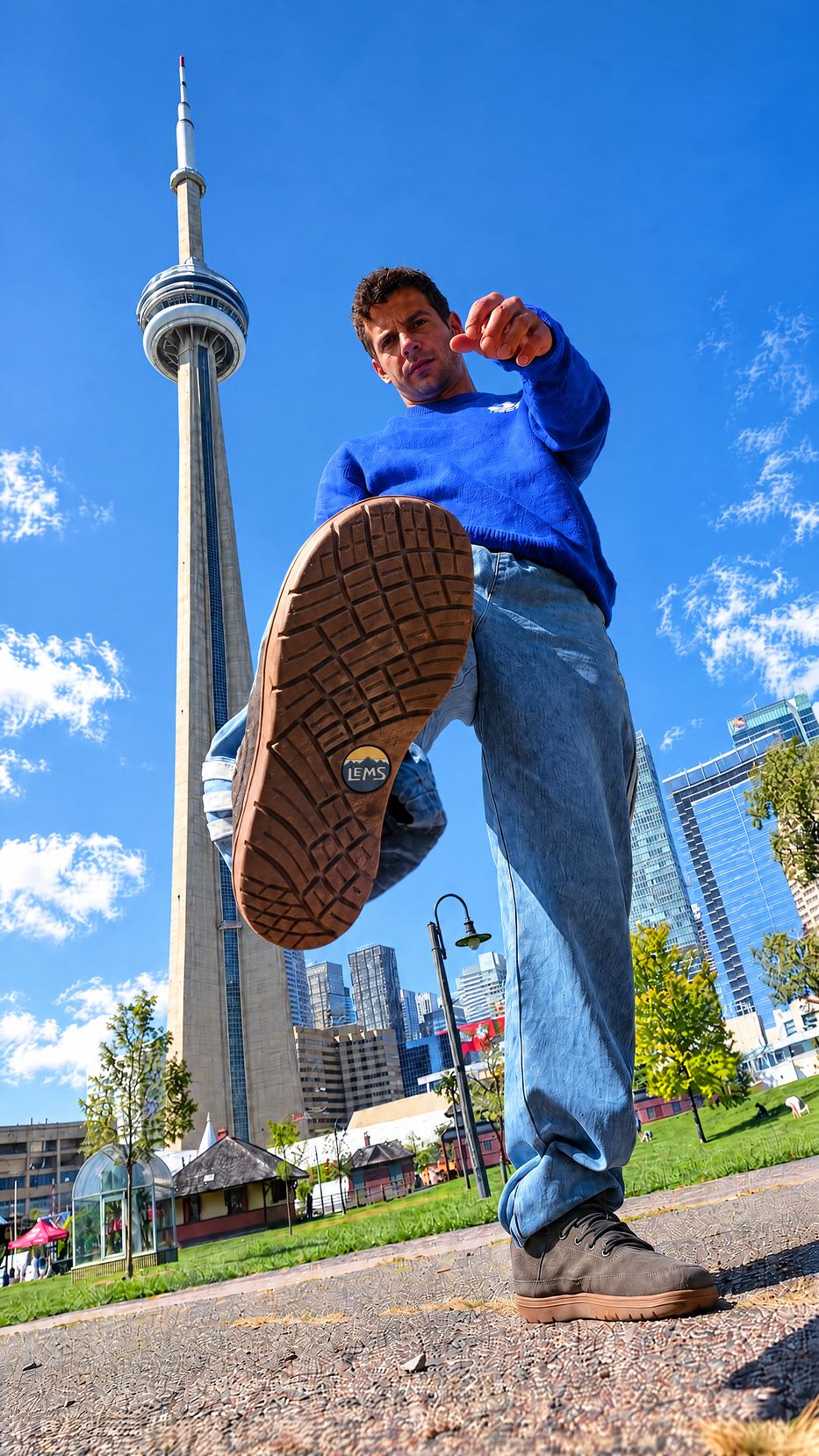 Sole to the lens · Toronto